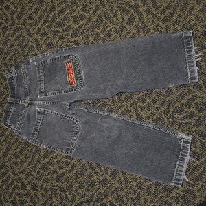 VTG ZONZ JNCO BIG POCKET BAGGY BLACK JEANS KIDS